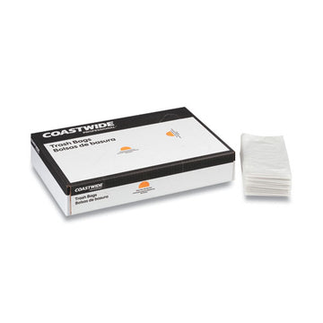 Coastwide Professional™ Linear Low-density Can Liners, 45 Gal, 1.5 Mil, 40" X 46", Clear, 100-carton freeshipping - TVN Wholesale